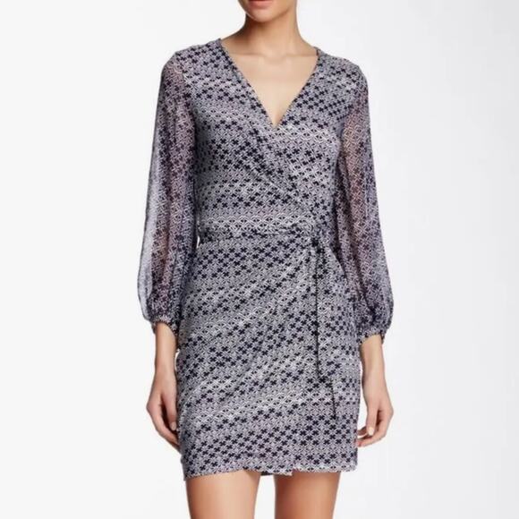 Diane Von Furstenburg DVF Sigourney Wrap Dress Silk Jersey Wrap Dress 0* - Picture 1 of 4